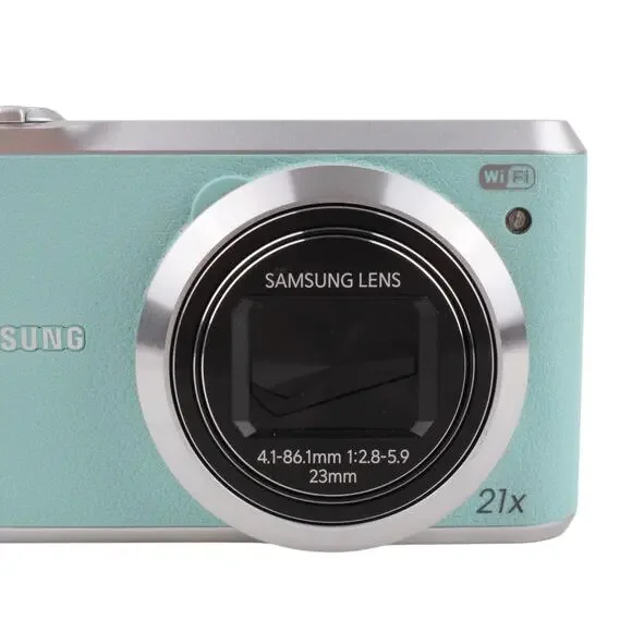 Samsung WB380F Digital Camera - (Mint Green) - Bundle (Tested+Works) - Picture 3 of 16